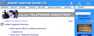 BSNL directory